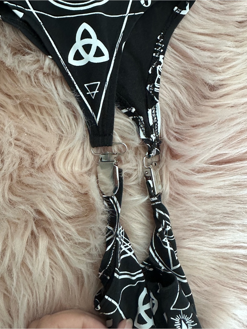 Killstar Evilynn Leggings 666 sz XL - Picture 4 of 7